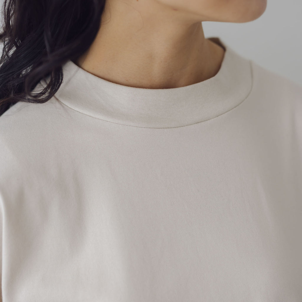 MAGALI コットンシルケット クラシックカットソー
