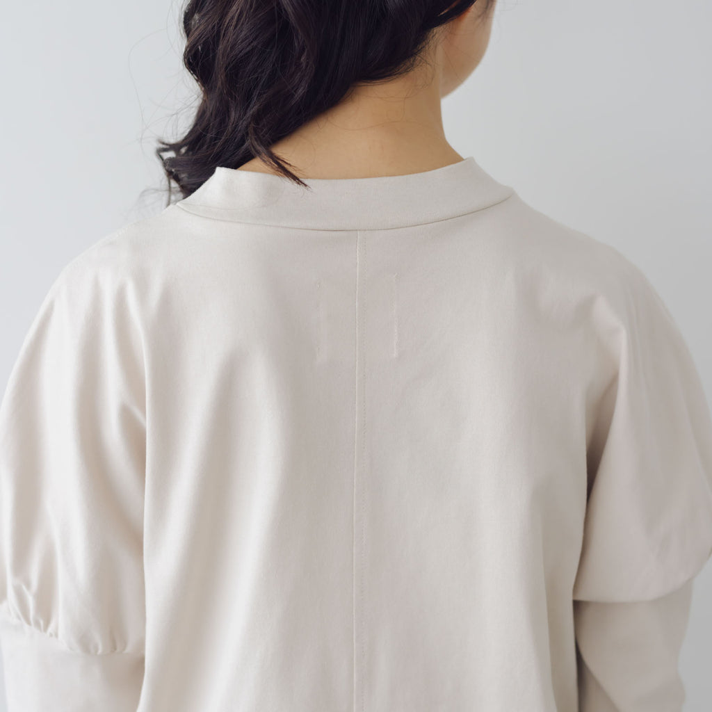 MAGALI コットンシルケット クラシックカットソー