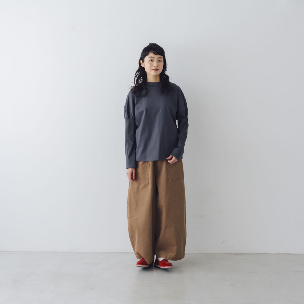 MAGALI コットンシルケット クラシックカットソー