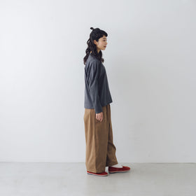 MAGALI コットンシルケット クラシックカットソー