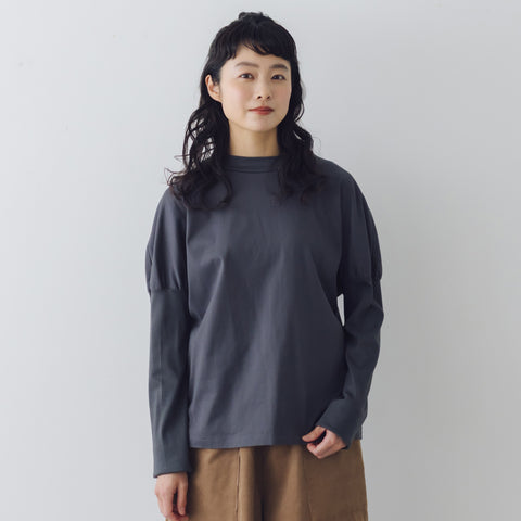 MAGALI コットンシルケット クラシックカットソー