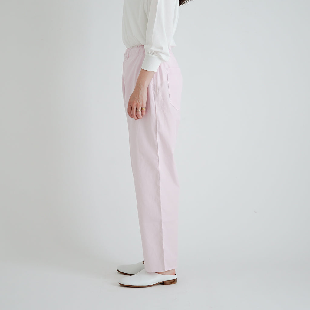TISSU ブロード ストレートパンツ