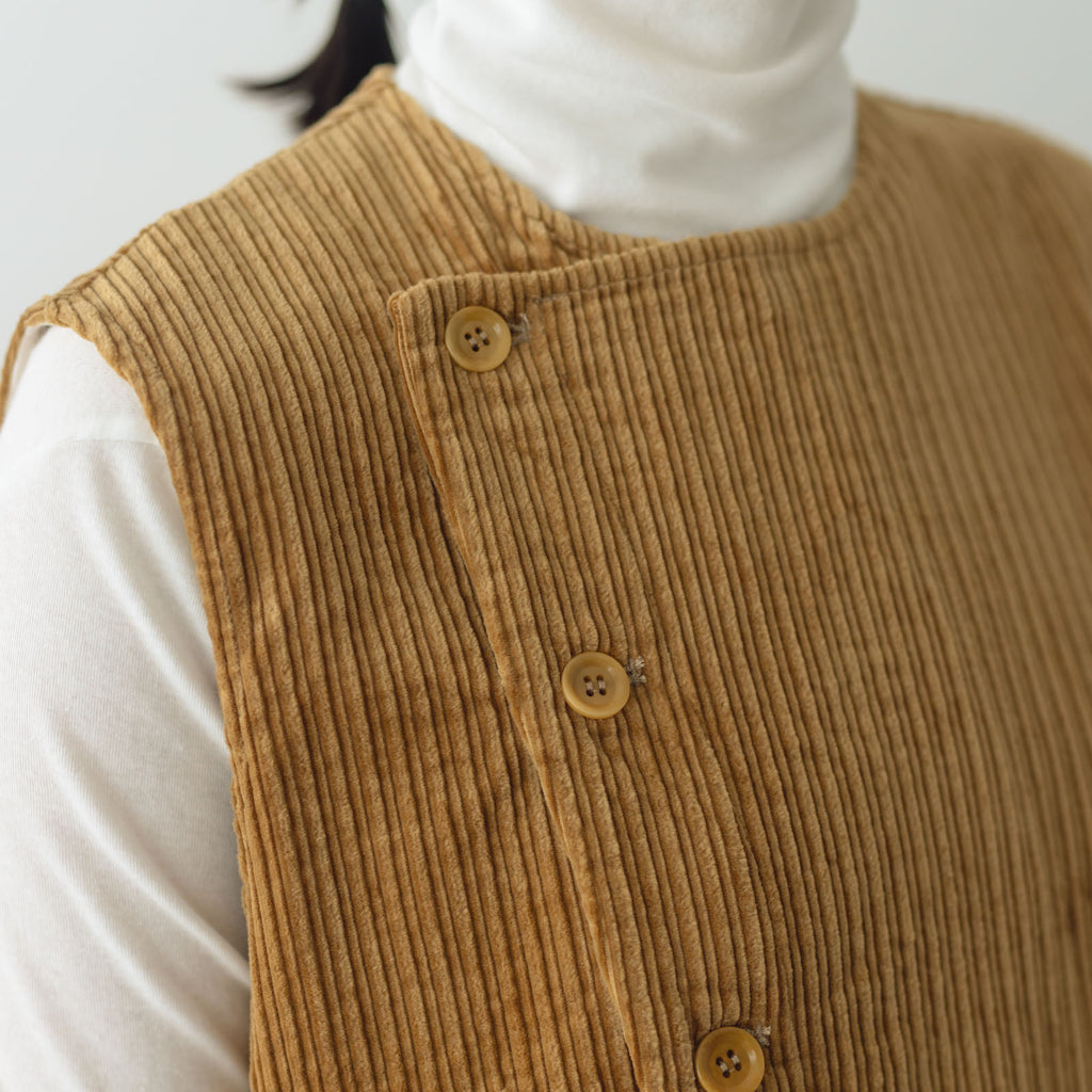 UNIVERSAL TISSU 親子コーデュロイ ラップサロペットパンツ