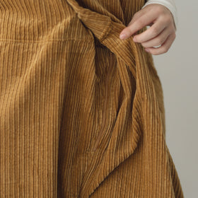 UNIVERSAL TISSU 親子コーデュロイ ラップサロペットパンツ