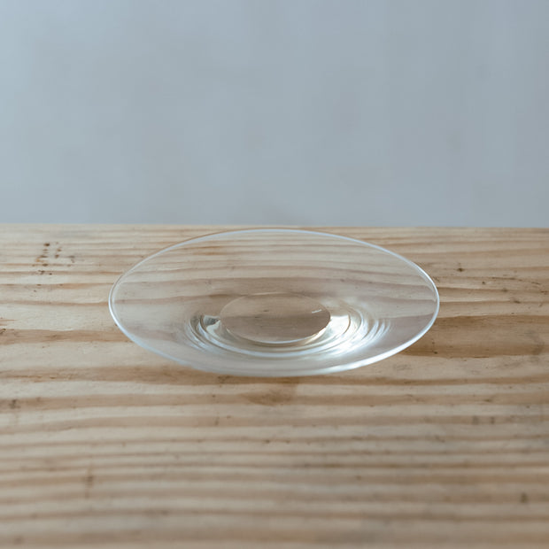 WASHIZUKA GLASS STUDIO dish clear