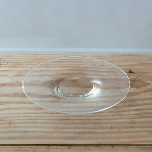 WASHIZUKA GLASS STUDIO dish clear