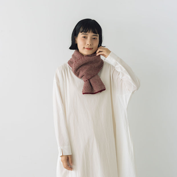 yourwear ウールジャカードマフラー