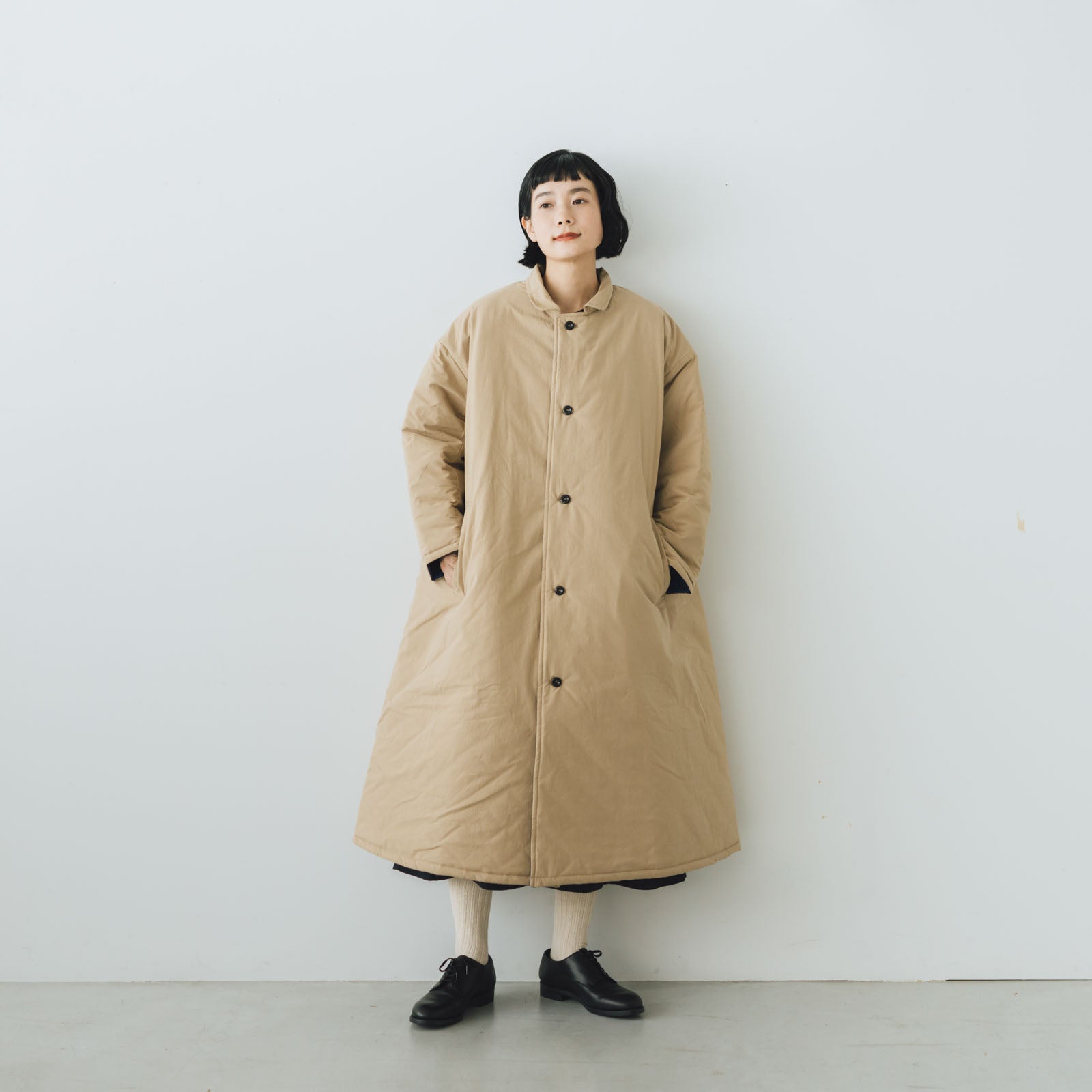 定価97500円 ワコマリア スモーキングコート BEIGE WACKO MARIA が初