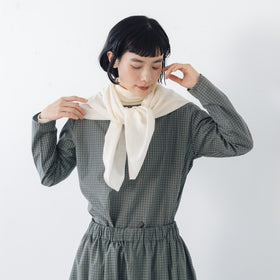 Yoli Silk cotton khadi scarf