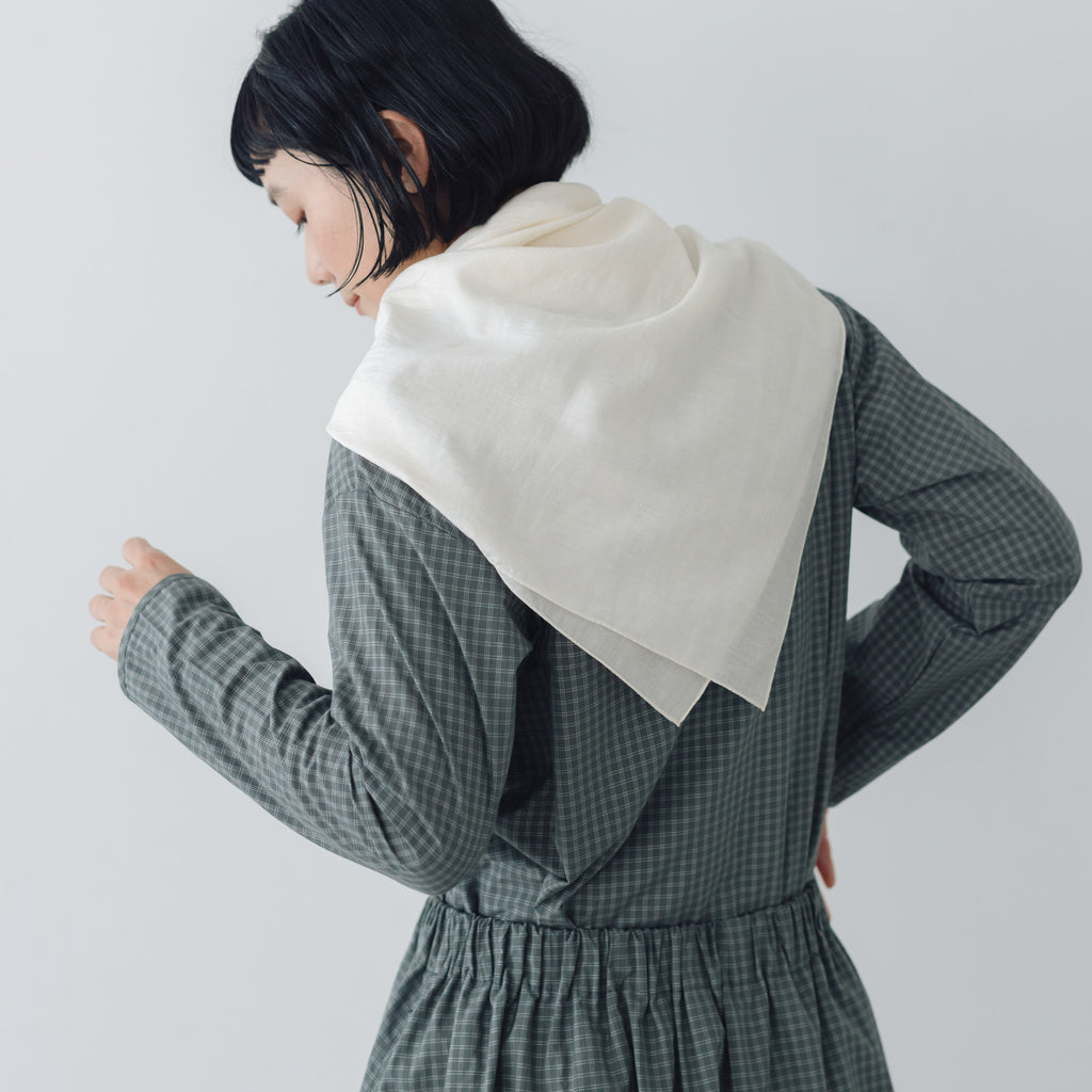 Yoli Silk cotton khadi scarf