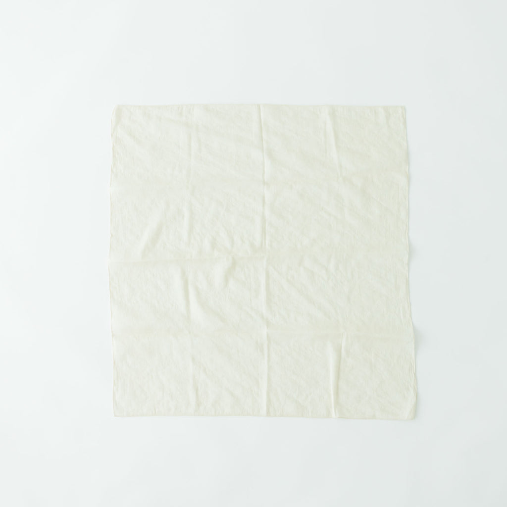 Yoli Cotton ramie scarf ベージュ［予約／6月中旬お届け予定］