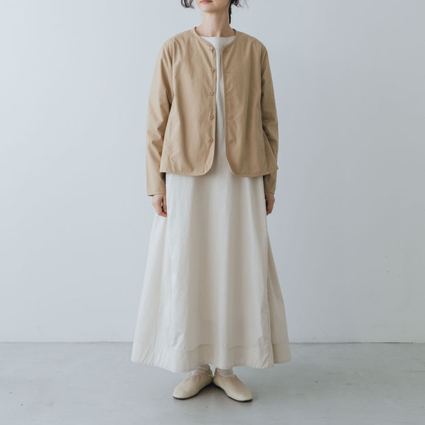 Yoli Cotton simple jacket［予約／1月下旬お届け予定］