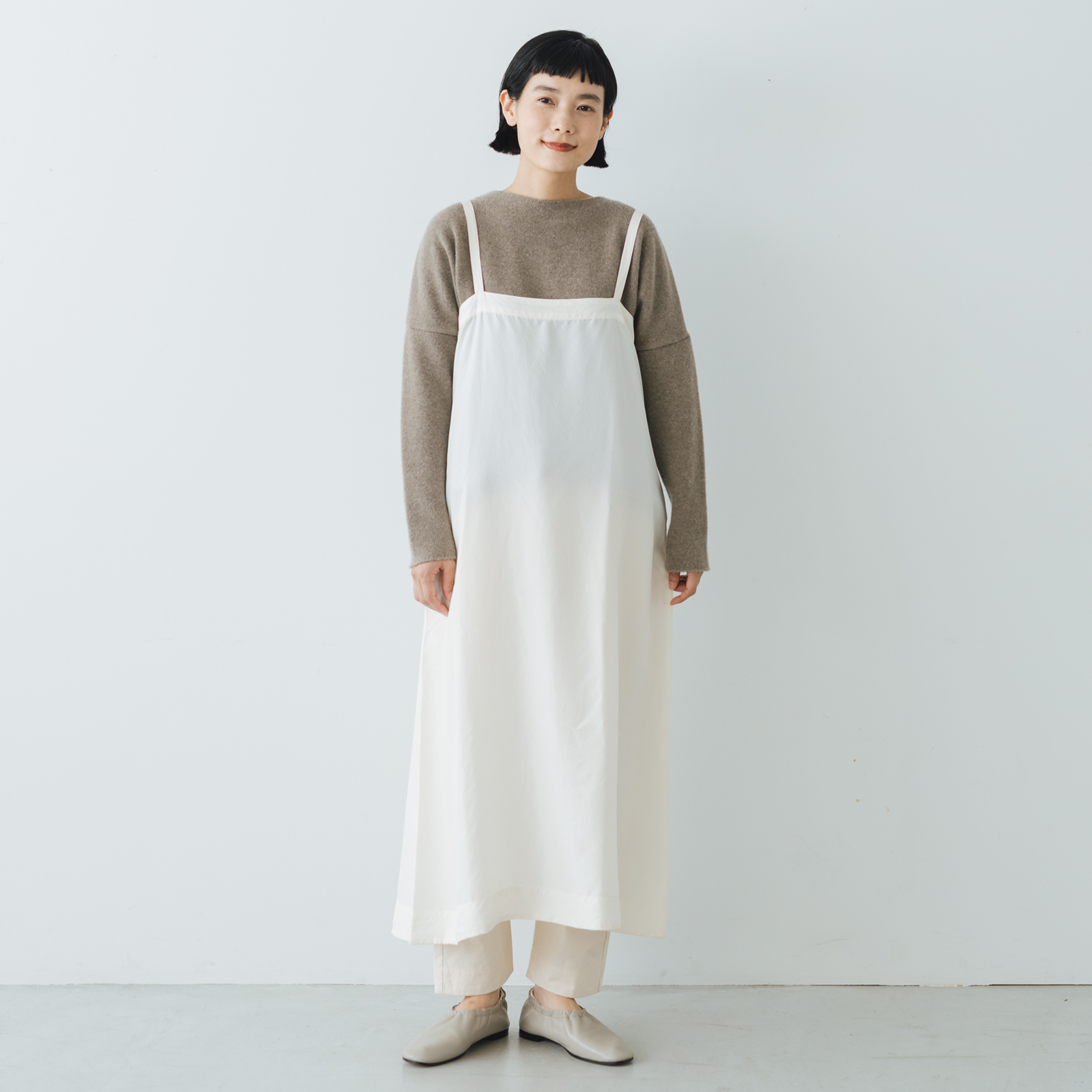yoli short knit ベージュ Yoli |くらすこと オンラインストア