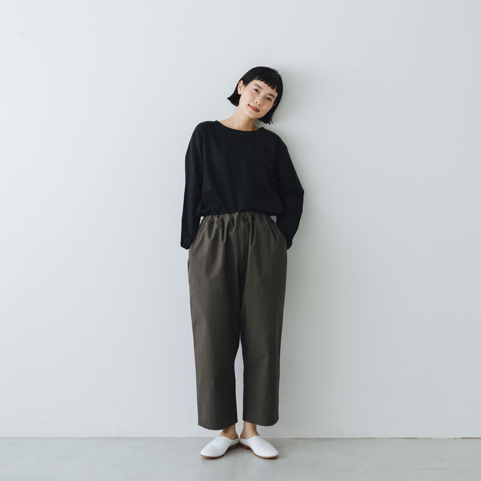 Yoli Cotton eazy pants［予約／1月下旬お届け予定］