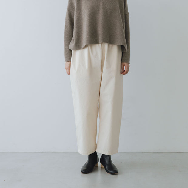 Yoli Cotton eazy pants［予約／1月下旬お届け予定］