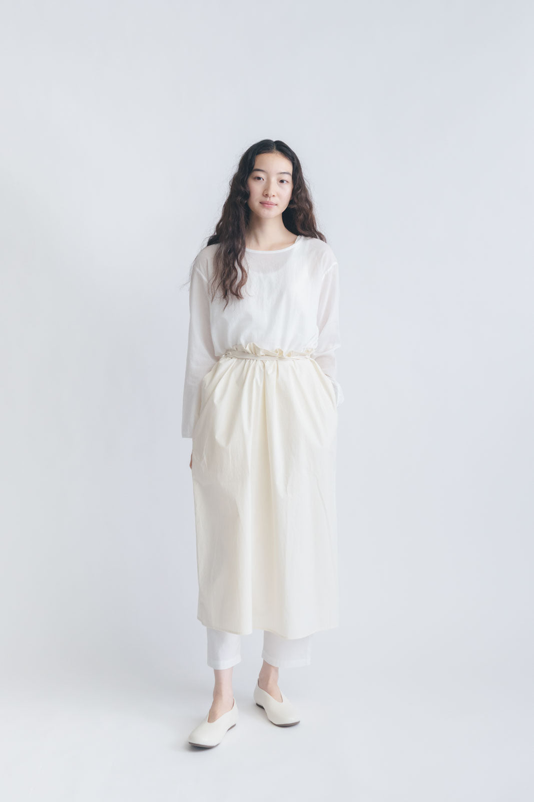 Yoli Cotton gather skirt