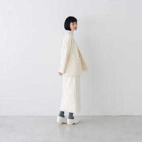 Yoli Felted wool tight skirt