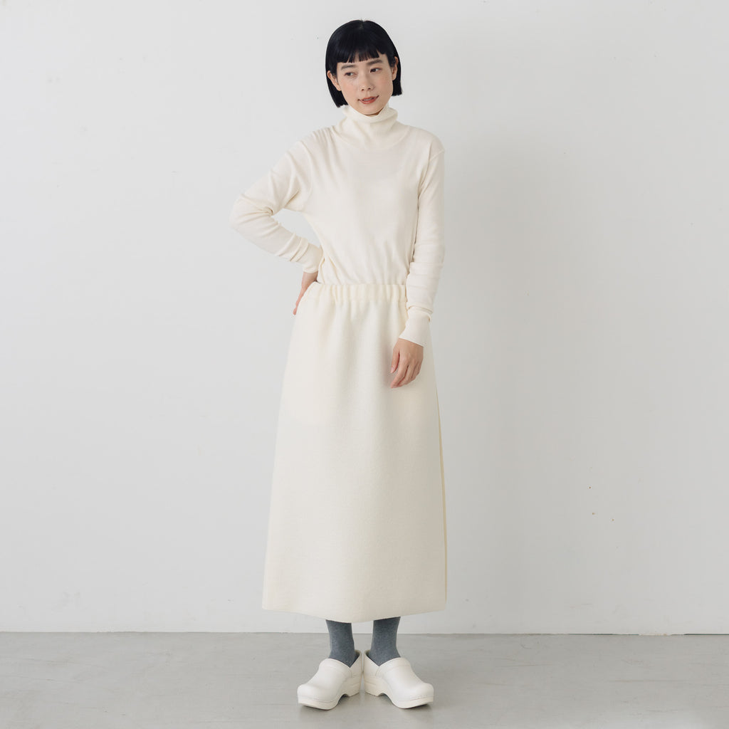 Yoli Felted wool tight skirt