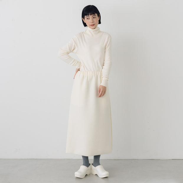 Yoli Felted wool tight skirt