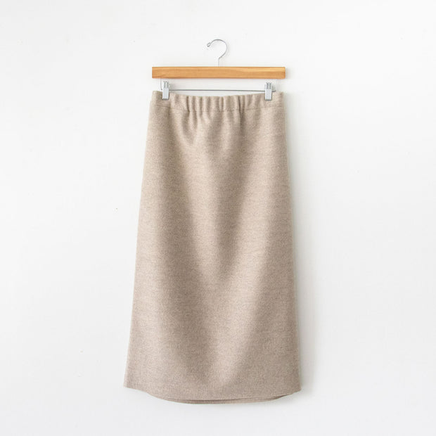 Yoli Felted wool tight skirt