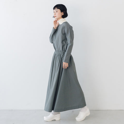 Yoli Check gather skirt