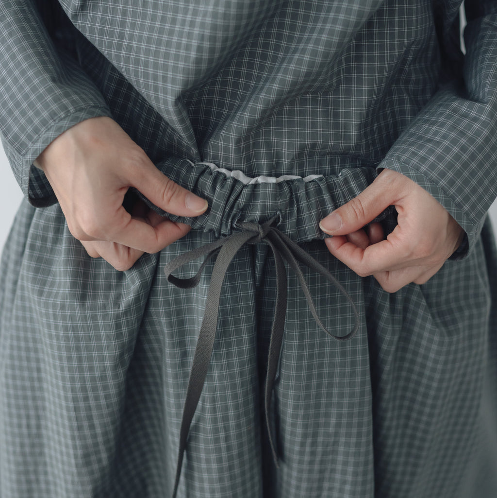 Yoli Check gather skirt