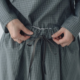 Yoli Check gather skirt