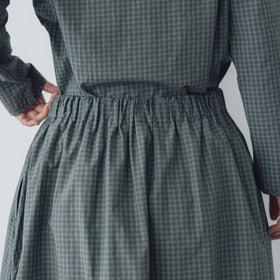 Yoli Check gather skirt