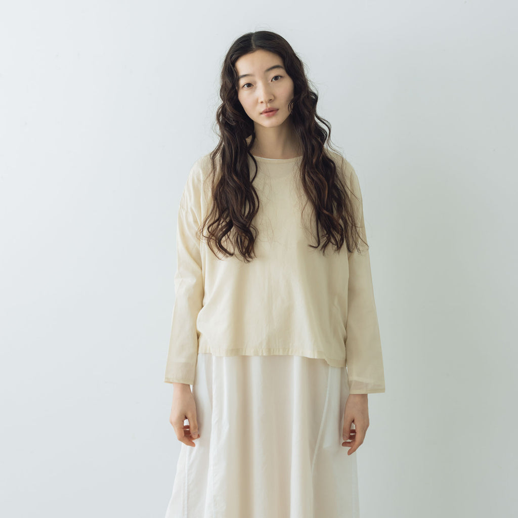 Yoli Simple wide blouse［予約／7月上旬お届け予定］