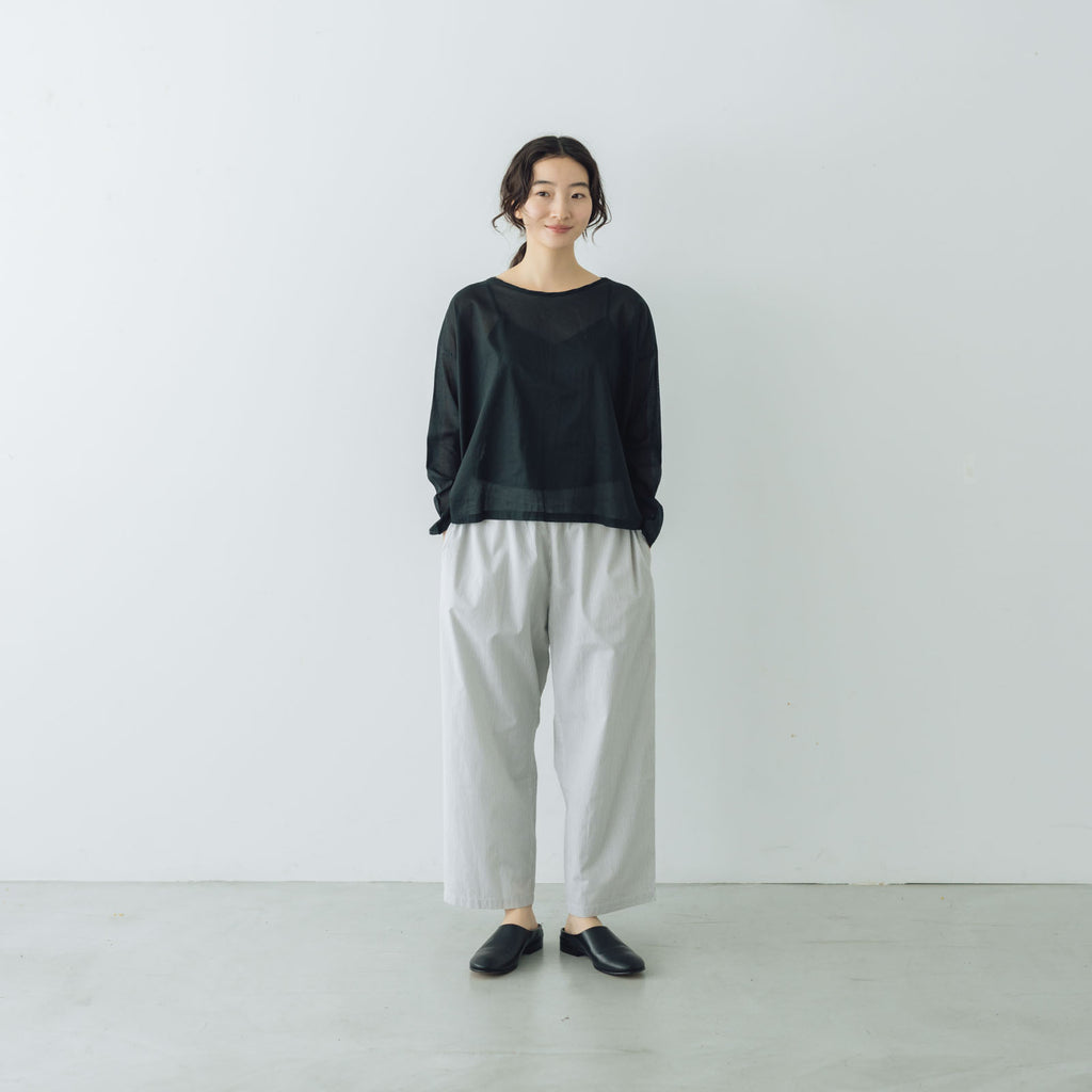 Yoli Simple wide blouse［予約／7月上旬お届け予定］