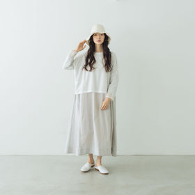 Yoli Simple wide blouse［予約／7月上旬お届け予定］