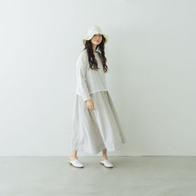 Yoli Simple wide blouse［予約／7月上旬お届け予定］