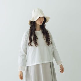 Yoli Simple wide blouse［予約／7月上旬お届け予定］