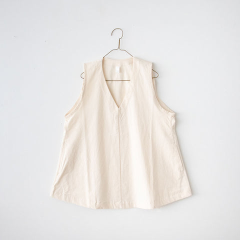 Yoli Cotton vest オフホワイト