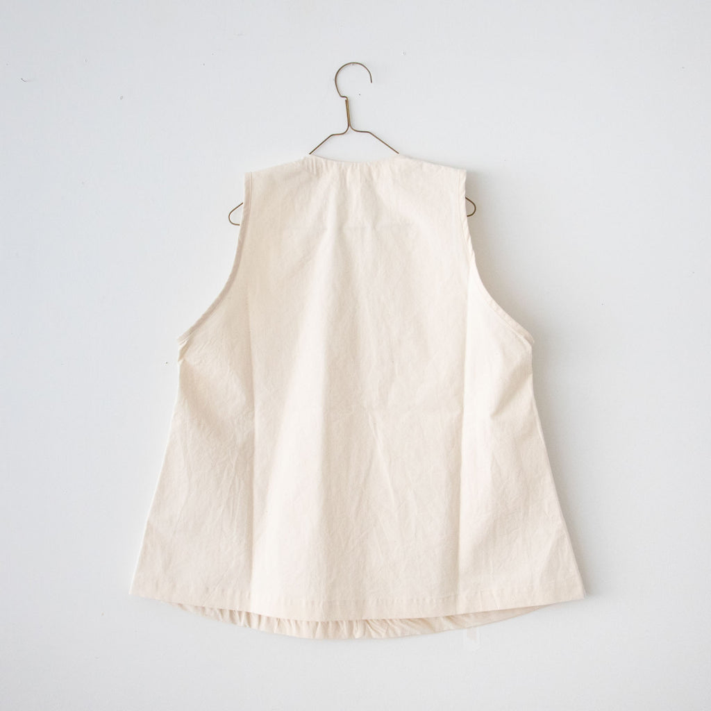 Yoli Cotton vest オフホワイト
