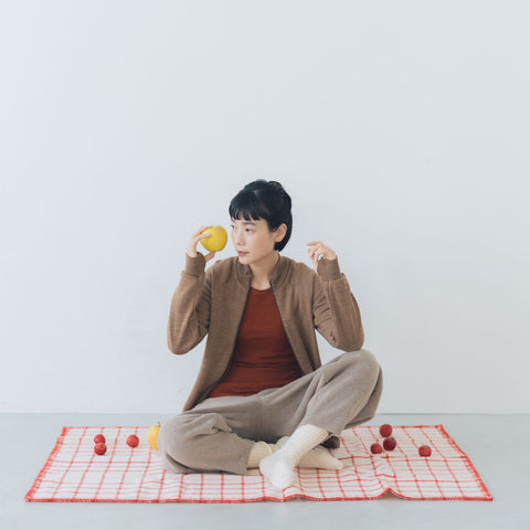 joha NEEDLE DROP メリノウール ロングスリーブ 長袖インナー［今期限定］