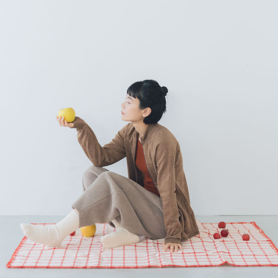 johaメリノウール カーディガン