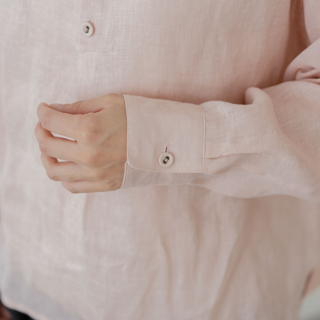 atelier naruse リネンスモックブラウス