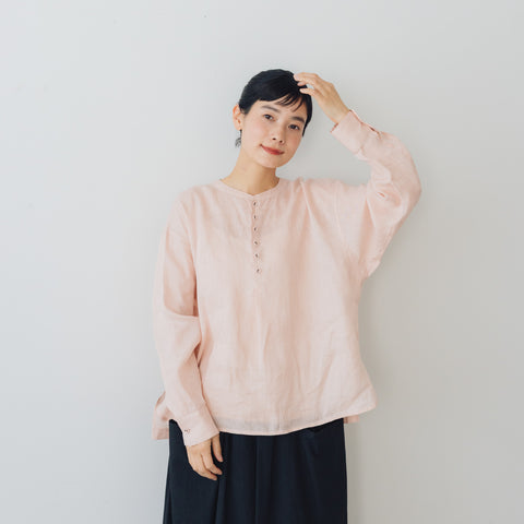 atelier naruse リネンスモックブラウス