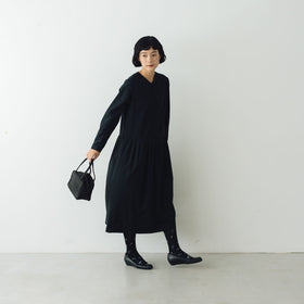 atelier naruse FORMAL クルミボタンワンピース