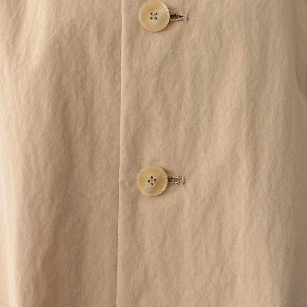 atelier naruse コットンナイロンタフタフーデットコート