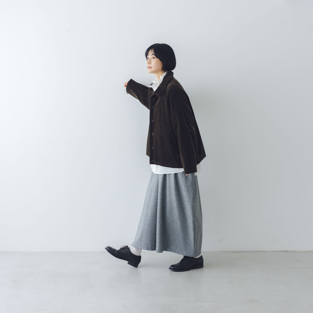 atelier naruse コーデュロイ中綿バルマカーンジャケット