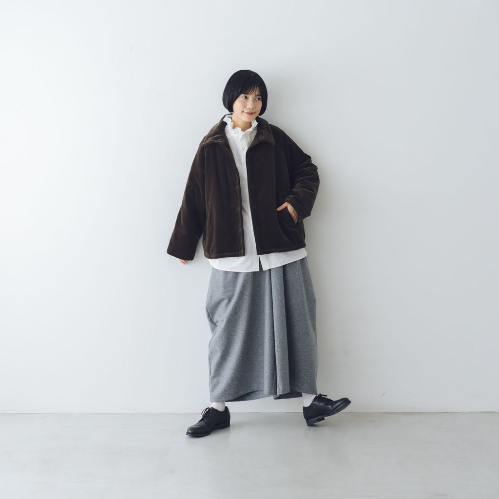 atelier naruse コーデュロイ中綿バルマカーンジャケット