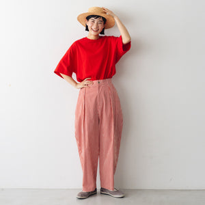 atelier naruse コットンタックパンツ ｜くらすこと公式オンラインストア