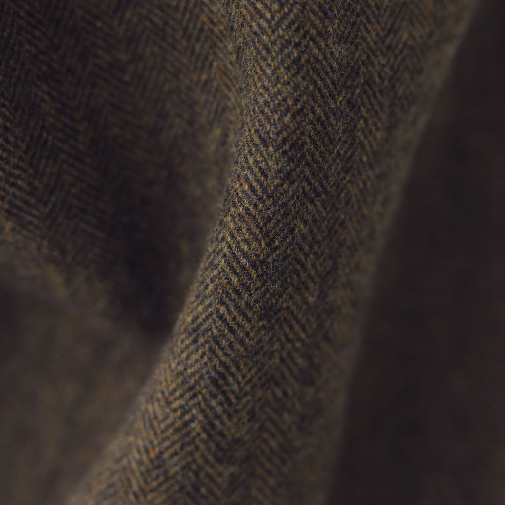 atelier naruse ブリティッシュウールツイード ワイドルーズパンツ