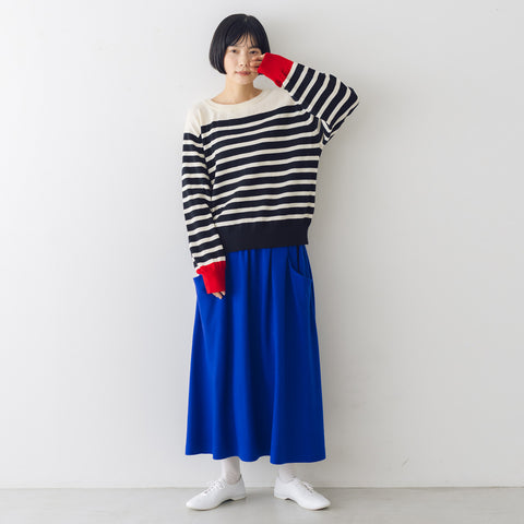 atelier naruse ウールポンチギャザースカート