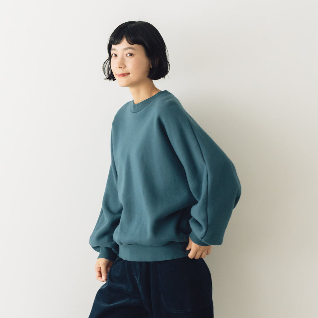 atelier naruse コットンフリースバルーンカットソー