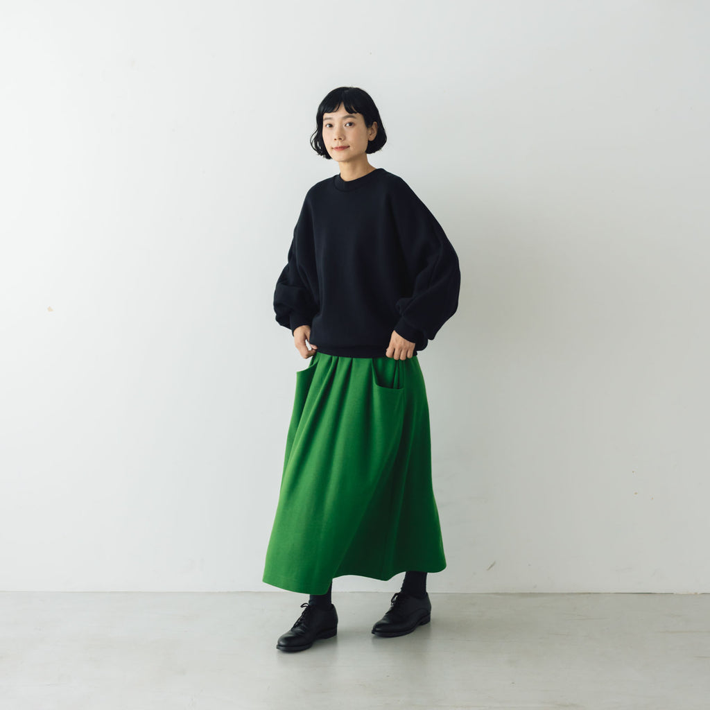 atelier naruse コットンフリースバルーンカットソー