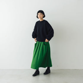 atelier naruse コットンフリースバルーンカットソー