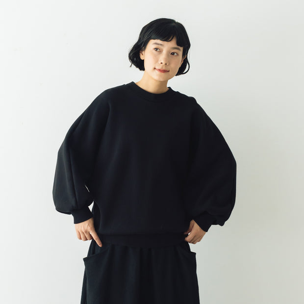 atelier naruse コットンフリースバルーンカットソー